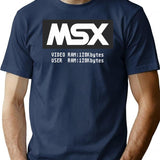 Msx Bios T-Shirt T-Shirt for Men & Women, T-Shirts Graphic Tee - Navy