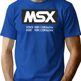 Msx Bios T-Shirt T-Shirt for Men & Women, T-Shirts Graphic Tee - Blue