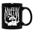 Muffin Death Metal Black Coffee Mug, Gift Coffee Mug - Black