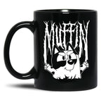Muffin Death Metal Black Coffee Mug, Gift Coffee Mug