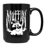 Muffin Death Metal Black Coffee Mug, Gift Coffee Mug