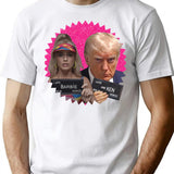 Mugshot Pals Shirt T-Shirt for Men & Women, T-Shirts Graphic Tee - White
