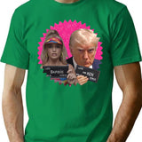 Mugshot Pals Shirt T-Shirt for Men & Women, T-Shirts Graphic Tee - Green