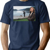 Mulder And Scully - The X-Files T-Shirt for Men & Women, T-Shirts Graphic Tee - Navy