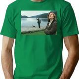 Mulder And Scully - The X-Files T-Shirt for Men & Women, T-Shirts Graphic Tee - Green