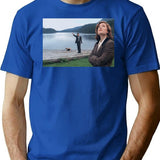 Mulder And Scully - The X-Files T-Shirt for Men & Women, T-Shirts Graphic Tee - Blue