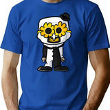 Murder Clown T-Shirt for Men & Women, T-Shirts Graphic Tee - Blue