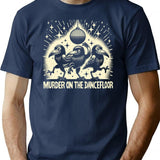 Murder On The Dancefloor T-Shirt for Men & Women, T-Shirts Graphic Tee - Navy