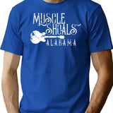 Muscle Shoals Alabama Music Guitar Pick T-Shirt for Men & Women, T-Shirts Graphic Tee - Blue