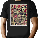 Music Retro The Clowns Gifts Music Fans T-Shirt for Men & Women, T-Shirts Graphic Tee - Black