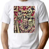 Music Retro The Clowns Gifts Music Fans T-Shirt for Men & Women, T-Shirts Graphic Tee - White