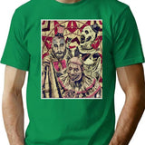Music Retro The Clowns Gifts Music Fans T-Shirt for Men & Women, T-Shirts Graphic Tee - Green