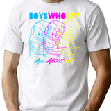 Music Vintage Boys Who Cry T-Shirt for Men & Women, T-Shirts Graphic Tee - White