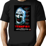 Music Vintage Retro Terrifier 2017 Movie Poster Love You Fans T-Shirt for Men & Women, T-Shirts Graphic Tee - Black
