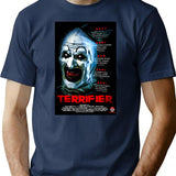 Music Vintage Retro Terrifier 2017 Movie Poster Love You Fans T-Shirt for Men & Women, T-Shirts Graphic Tee - Navy