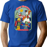 My First Flamethrower T-Shirt for Men & Women, T-Shirts Graphic Tee - Blue