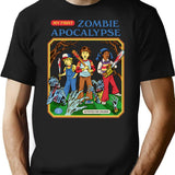 My First Zombie Apocalypse T-Shirt for Men & Women, T-Shirts Graphic Tee - Black