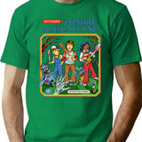 My First Zombie Apocalypse T-Shirt for Men & Women, T-Shirts Graphic Tee - Green