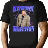 My Honest Reaction Kj Shirt T-Shirt for Men & Women, T-Shirts Graphic Tee - Black
