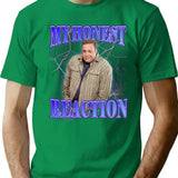 My Honest Reaction Kj Shirt T-Shirt for Men & Women, T-Shirts Graphic Tee - Green
