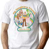 My Imaginary Friends Premium Heavyweight Cotton T-Shirt - White