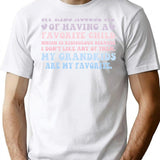 My Kids Accuse Me Of Having A Favorite Child (1) T-Shirt for Men & Women, T-Shirts Graphic Tee - White