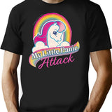 My Little Panic Attack T-Shirt for Men & Women, T-Shirts Graphic Tee - Black