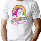 My Little Panic Attack T-Shirt for Men & Women, T-Shirts Graphic Tee - White