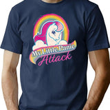 My Little Panic Attack T-Shirt for Men & Women, T-Shirts Graphic Tee - Navy