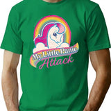 My Little Panic Attack T-Shirt for Men & Women, T-Shirts Graphic Tee - Green