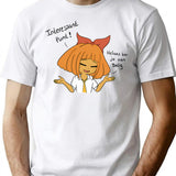 Mymy Belg T-Shirt for Men & Women, T-Shirts Graphic Tee - White