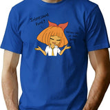 Mymy Belg T-Shirt for Men & Women, T-Shirts Graphic Tee - Blue