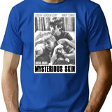 Mysterious Skin Vintage Poster T-Shirt for Men & Women, T-Shirts Graphic Tee - Blue