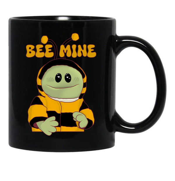 Nanalan Bee Mine Black Coffee Mug, Gift Coffee Mug - Black