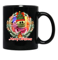 Nanalan Festive Joy - Who'S That Wonderful Girl Whimsical Christmas Black Coffee Mug, Gift Coffee Mug - Black
