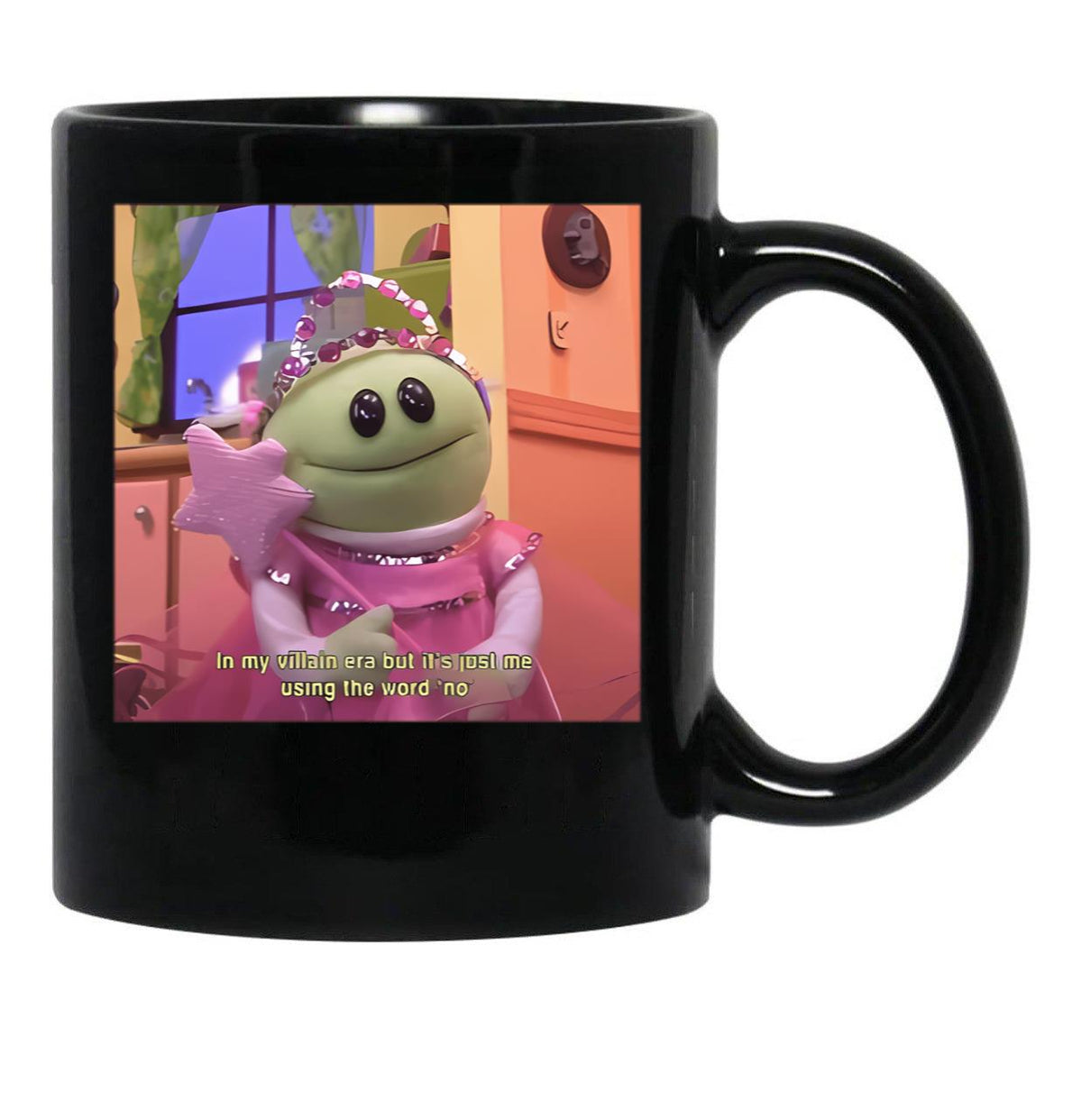 Nanalan In My Villain Era Black Coffee Mug, Gift Coffee Mug - Black