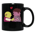 Nanalan Mona And Matthew Black Coffee Mug, Gift Coffee Mug - Black