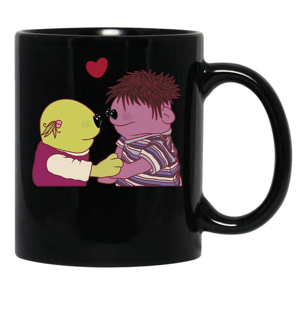 Nanalan Mona And Matthew Black Coffee Mug, Gift Coffee Mug - Black