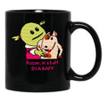 Nanalan Mona And Russer Black Coffee Mug, Gift Coffee Mug - Black