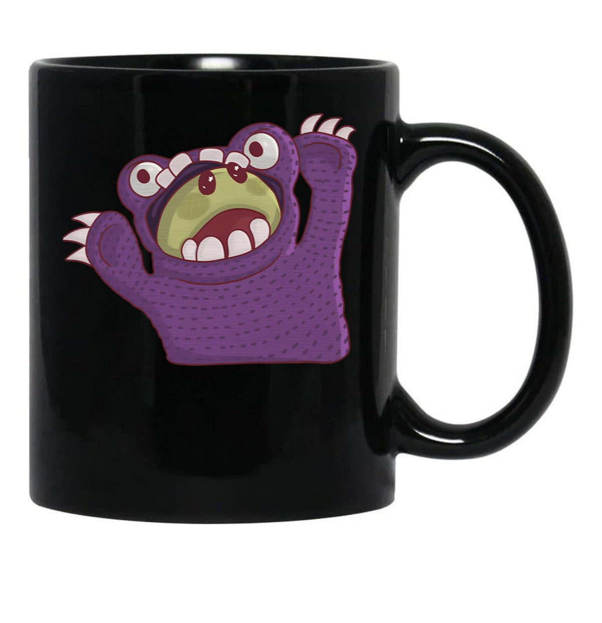 Nanalan Roar Black Coffee Mug, Gift Coffee Mug - Black