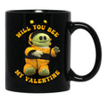 Nanalan Valentine Black Coffee Mug, Gift Coffee Mug - Black