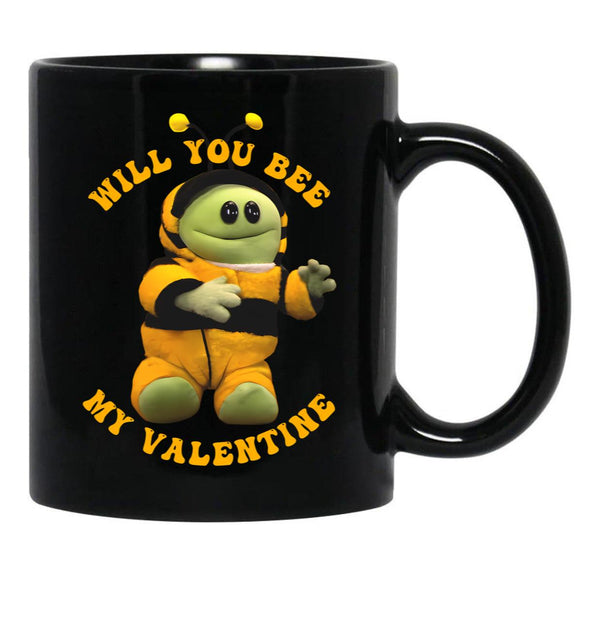 Nanalan Valentine Black Coffee Mug, Gift Coffee Mug - Black