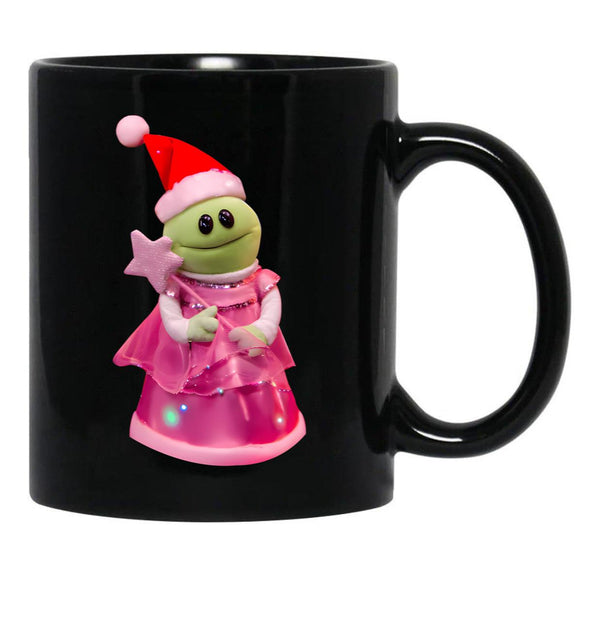 Nanalan Who'S That Wonderful Girl Christmas Special Edition - Perfect Xmas Holiday Gift Black Coffee Mug, Gift Coffee Mug - Black