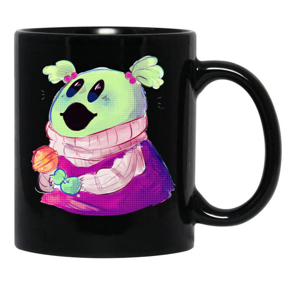 Nanalan Wonderful Cute Black Coffee Mug, Gift Coffee Mug - Black