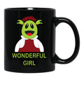 Nanalan Wonderful Girl Black Coffee Mug, Gift Coffee Mug - Black