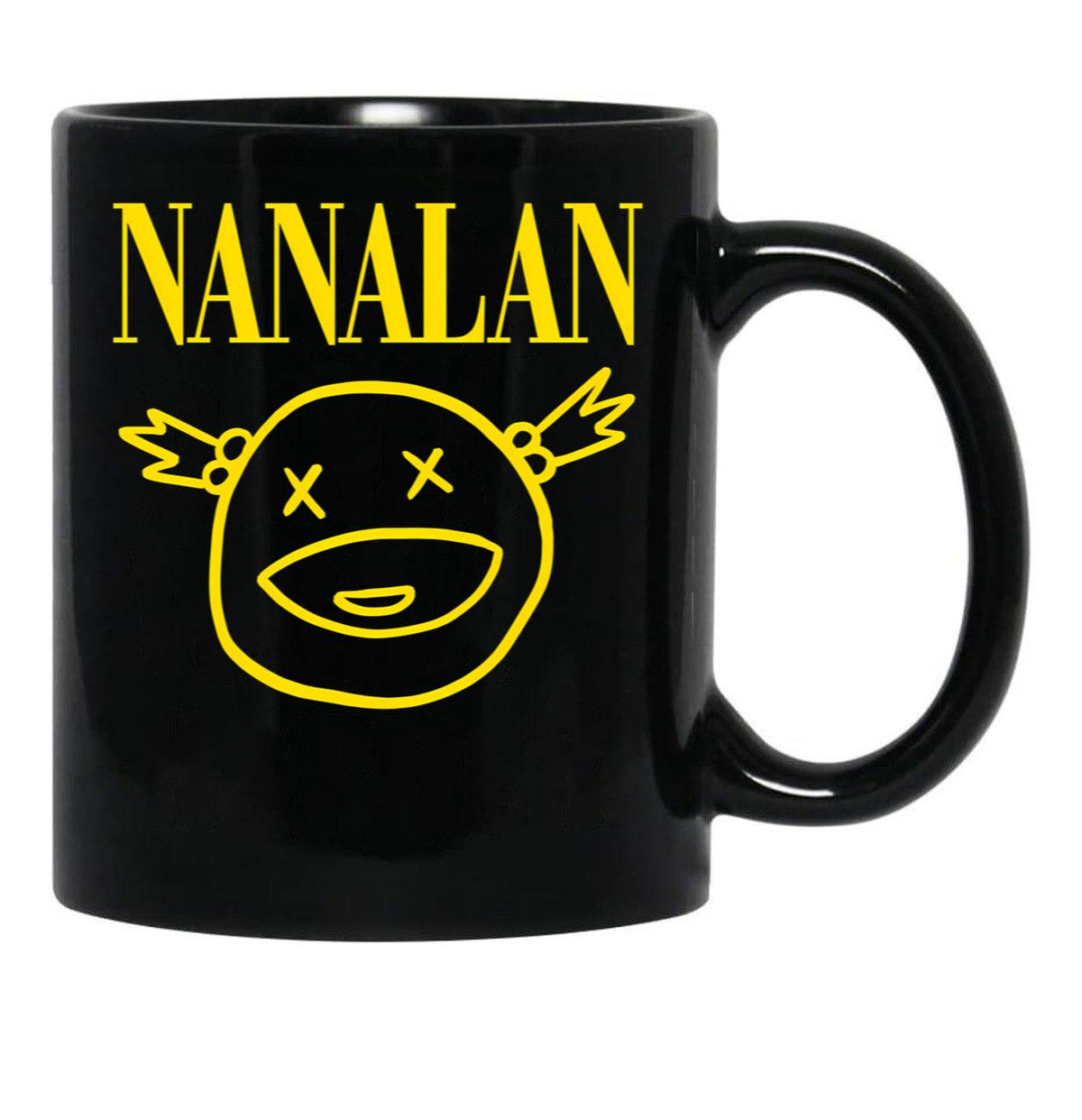 Nanalan (1) Black Coffee Mug, Gift Coffee Mug - Black