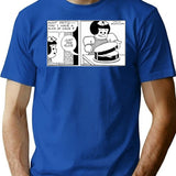 Nancy Eats Cake T-Shirt for Men & Women, T-Shirts Graphic Tee - Blue