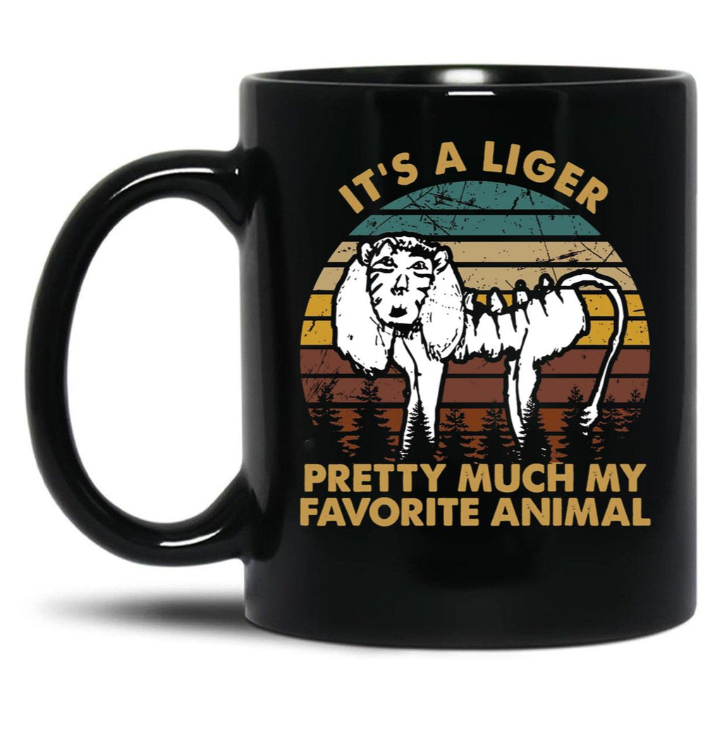 Napoleon Art Dynamite Its A Liger Pretty Much My Favorite Black Coffee Mug, Gift Coffee Mug