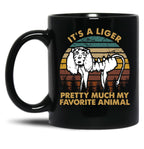 Napoleon Art Dynamite Its A Liger Pretty Much My Favorite Black Coffee Mug, Gift Coffee Mug