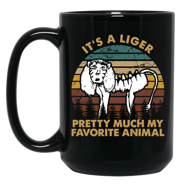 Napoleon Art Dynamite Its A Liger Pretty Much My Favorite Black Coffee Mug, Gift Coffee Mug - Black